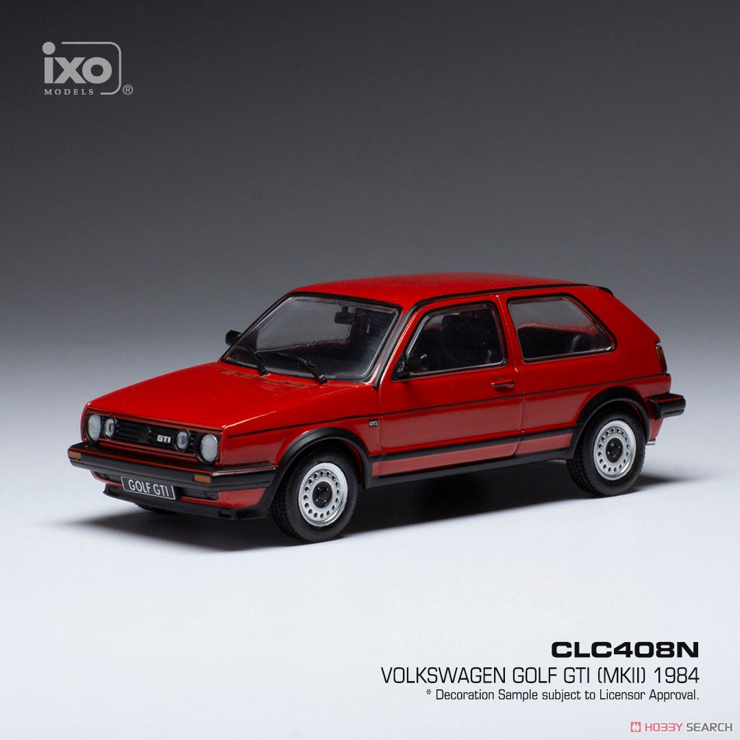 VW ゴルフ GTI (MKII) 1984 レッド (ミニカー) 商品画像2