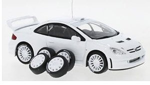 プジョー 307 WRC ラリースペック ホワイト ホイールセット付 (ミニカー)