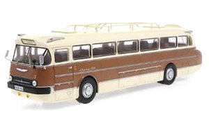 IKARUS 66 1972 ベージュ/ブラウン (ミニカー)