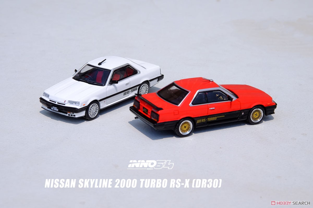 スカイライン 2000 TURBO RS-X (DR30) レッド/ブラック (ミニカー) その他の画像3