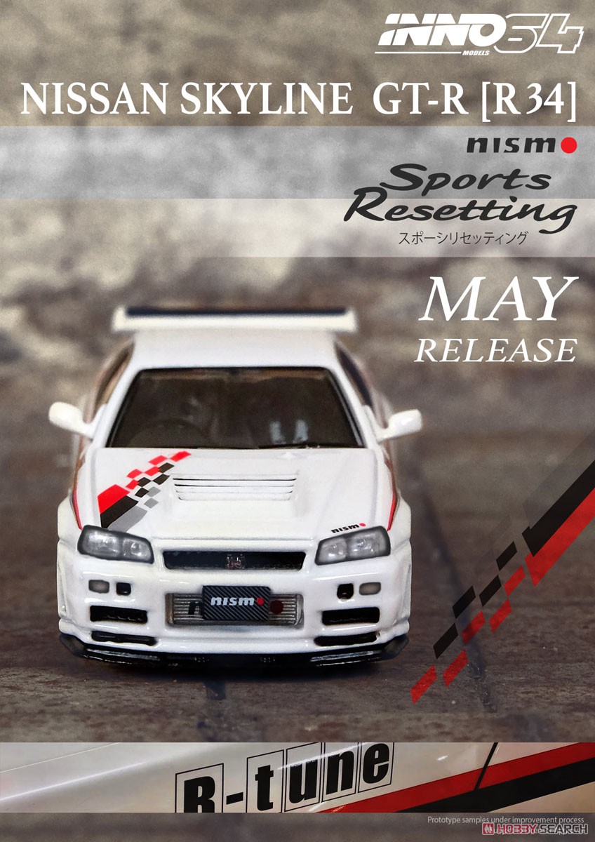 スカイライン GT-R (R34) NISMO SPORTS RESETTING (ミニカー) その他の画像1