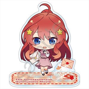 映画 五等分の花嫁 ちびっつ！ Letter アクリルスタンドJr. 中野五月 (キャラクターグッズ)