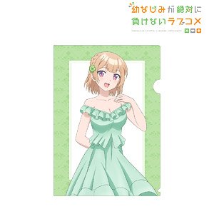 幼なじみが絶対に負けないラブコメ 描き下ろしイラスト 志田黒羽 カラードレスver. クリアファイル (キャラクターグッズ)