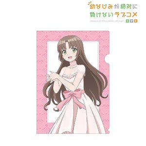 幼なじみが絶対に負けないラブコメ 描き下ろしイラスト 桃坂真理愛 カラードレスver. クリアファイル (キャラクターグッズ)
