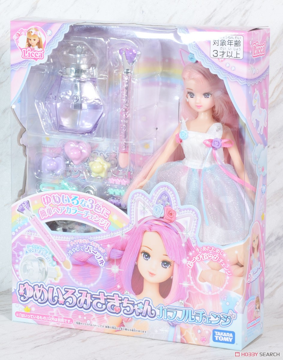 Licca Dream Color Misaki Colorful Change (Licca-chan) Package1