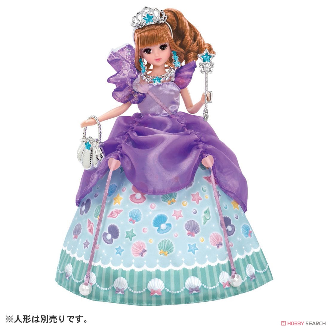 Clothes Licca Dream Fantasy Magical Ribbon Mermaid Dress (Licca-chan) Other picture1