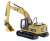 Cat 320DL Hydraulic Excavator (Attachment 5 Types) (Diecast Car) Item picture3