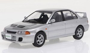 ミツビシ ランサー Evo.1 1992 シルバー (ミニカー)