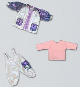 Piccodo Action Doll Ski Suit White (Fashion Doll)