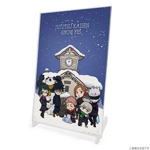 Jujutsu Kaisen [Especially Illustrated] Acrylic Art Stand Snow Fes Ver. (Anime Toy)