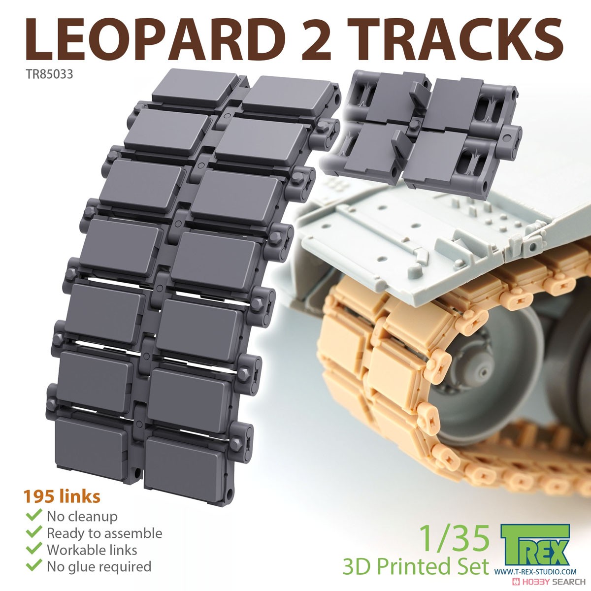 Leopard 2 Tracks (Plastic model) Package1