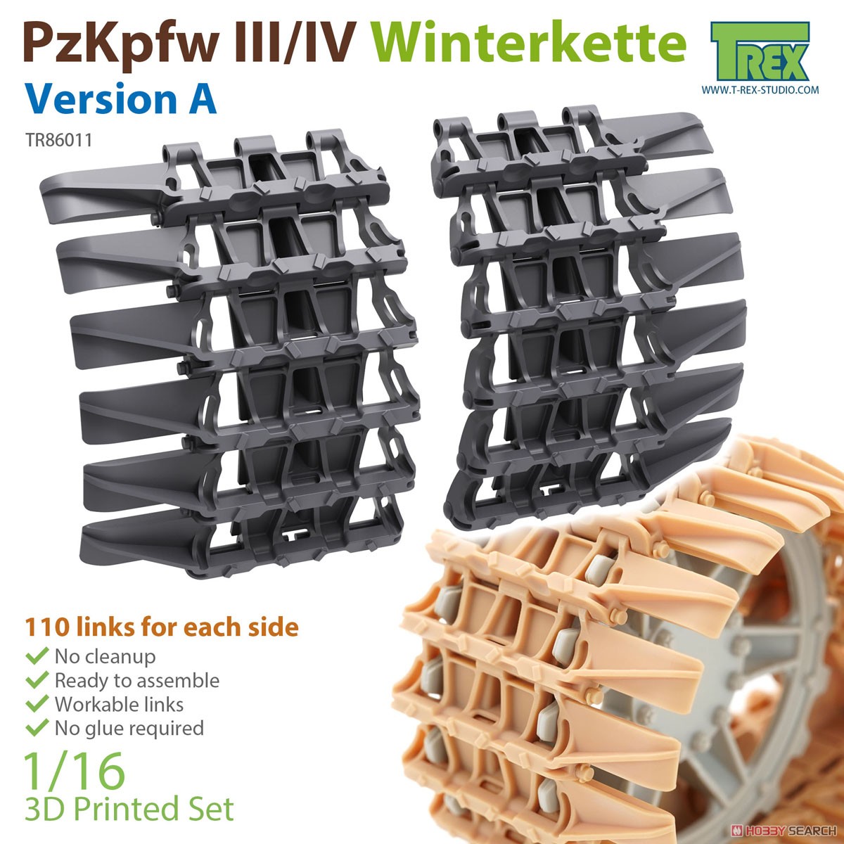PzKpfw III/IV Winterkette Version A (Plastic model) Package1