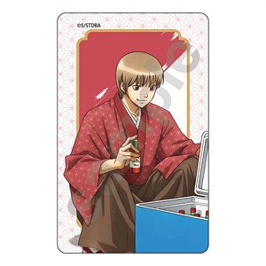 Gin Tama Outdoor IC Card Sticker Sogo Okita (Anime Toy)