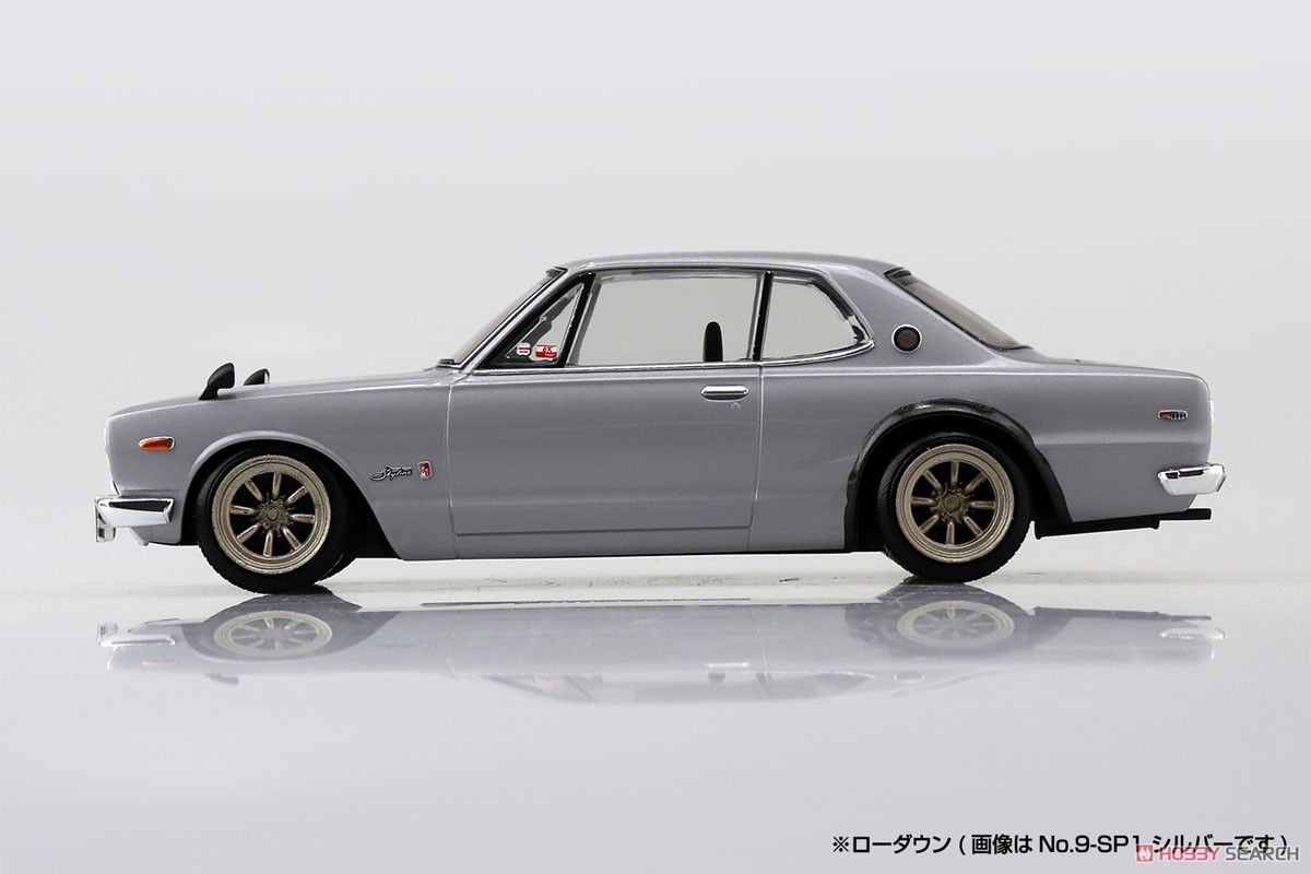 ニッサン スカイライン 2000GT-R カスタムホイール (シルバー) (プラモデル) 商品画像4