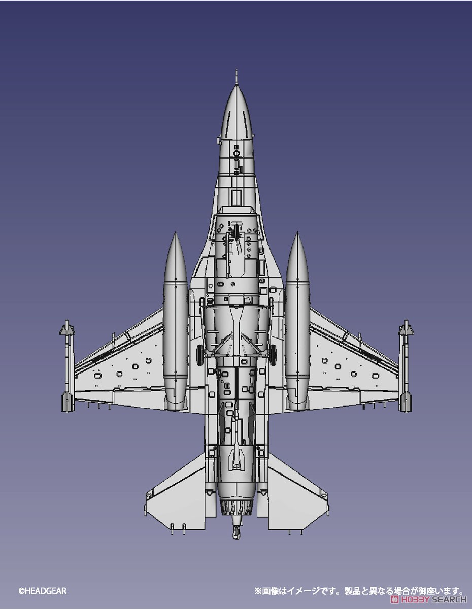 機動警察パトレイバー2 the Movie F-16J (プラモデル) その他の画像6