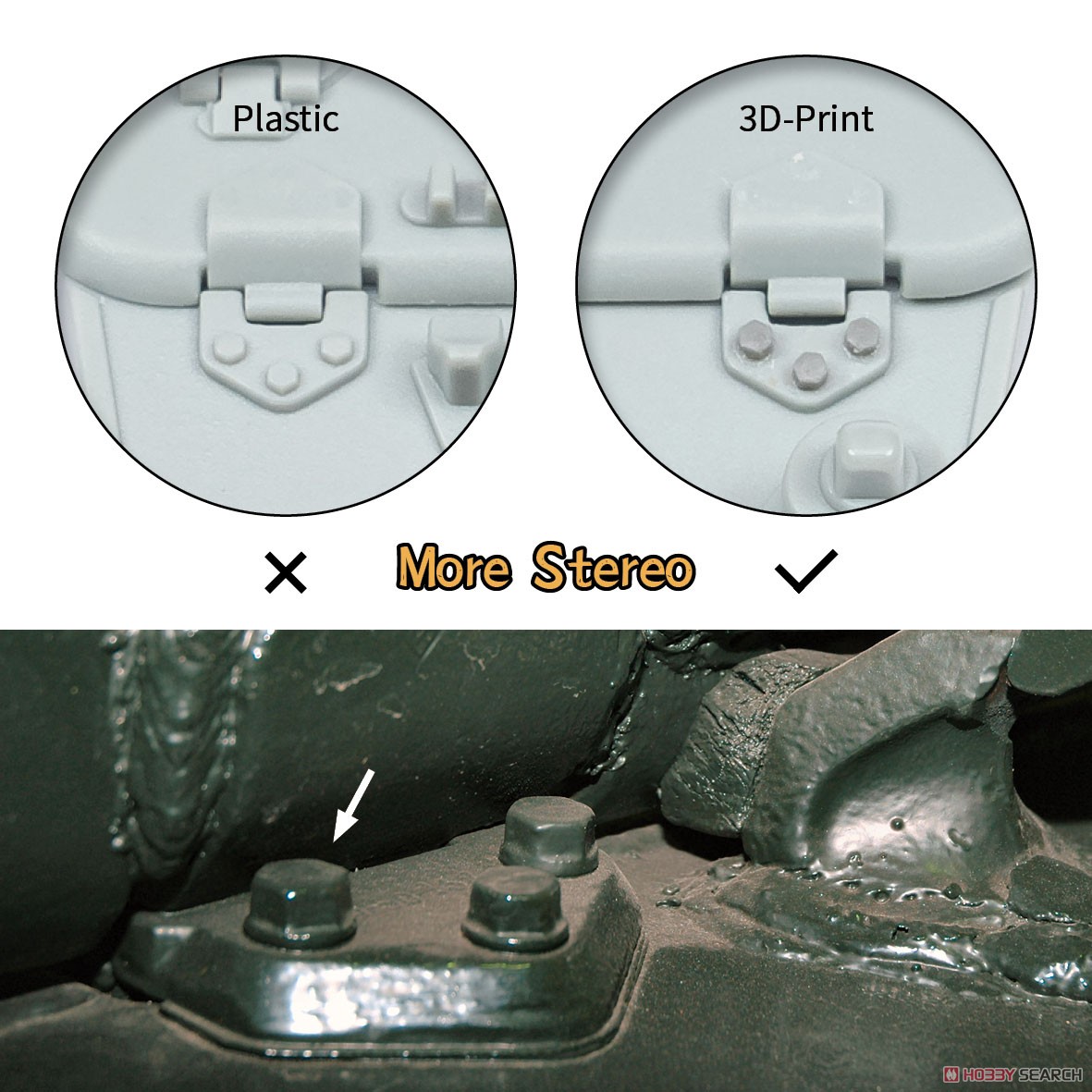 ナット＆ボルト Bセット (0.6-1.0mm) (プラモデル) その他の画像6