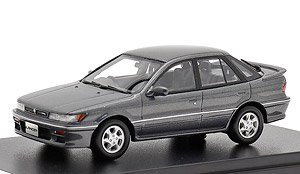MITSUBISHI LANCER GSR 4WD (1988) シャトーシルバー (ミニカー)