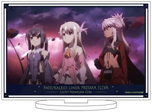 Chara Acrylic Figure [Fate/kaleid liner Prisma Illya: Licht - The Nameless Girl] 04 Ilya & Chloe & Miyu (Anime Toy)