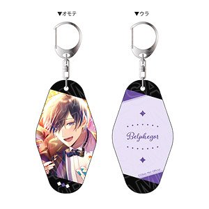 Obey Me! Double Sided Key Ring Belphegor Vol.1 (Anime Toy)