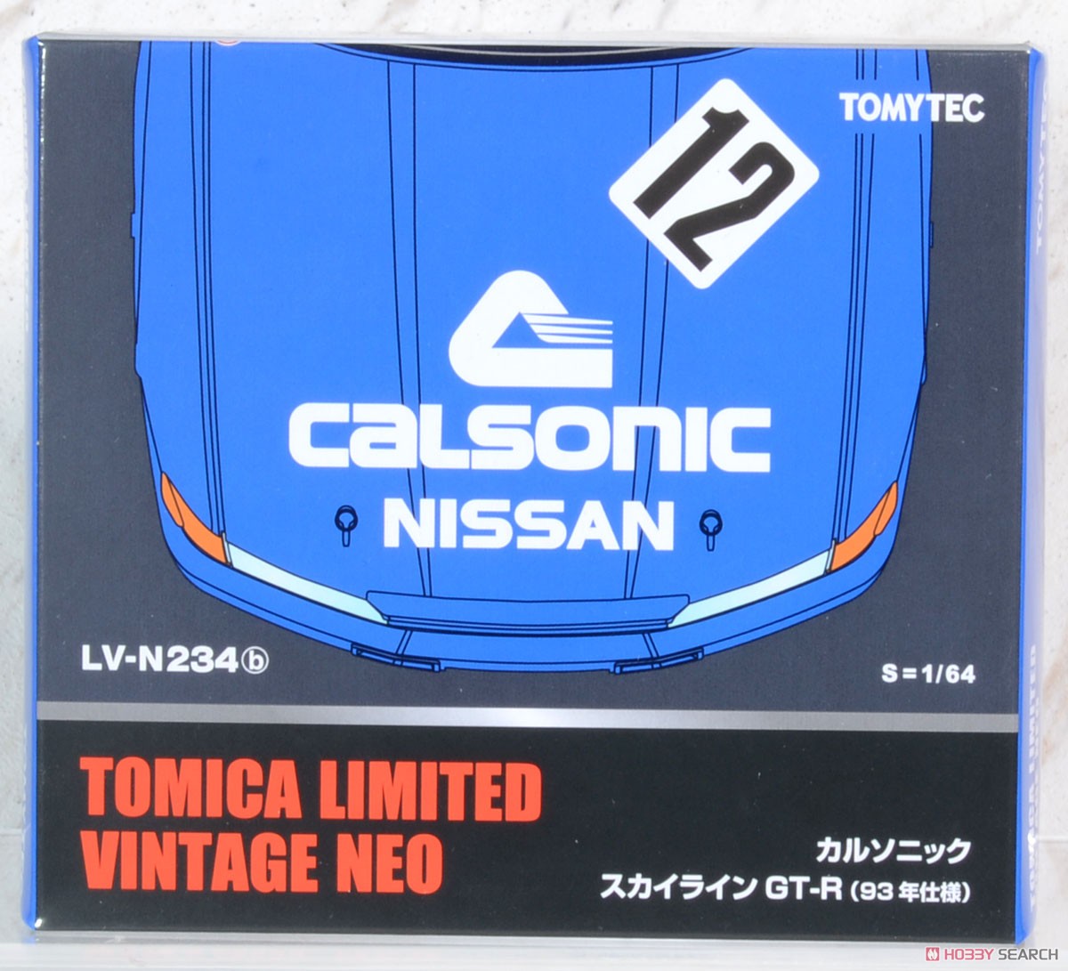 TLV-N234b カルソニック スカイライン GT-R 93年仕様 (ミニカー) パッケージ1