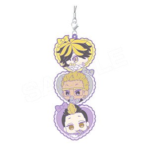 Tokyo Revengers Rubber Strap [C] Kazutora Hanemiya / Tetsuta Kisaki / Shuji Hanma (Anime Toy)