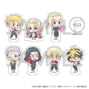 Acrylic Petit Stand [TV Animation [Tokyo Revengers]] 06 Valentine Ver. (Mini Chara) (Set of 7) (Anime Toy)