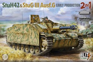 StuH42 & StuG.III Ausf.M G Early Production (2 in 1) (Plastic model)