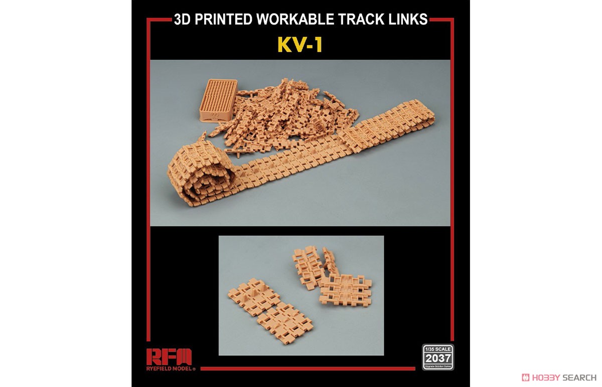 Kv-1 3D Printed Workable Track (Plastic model) Other picture1