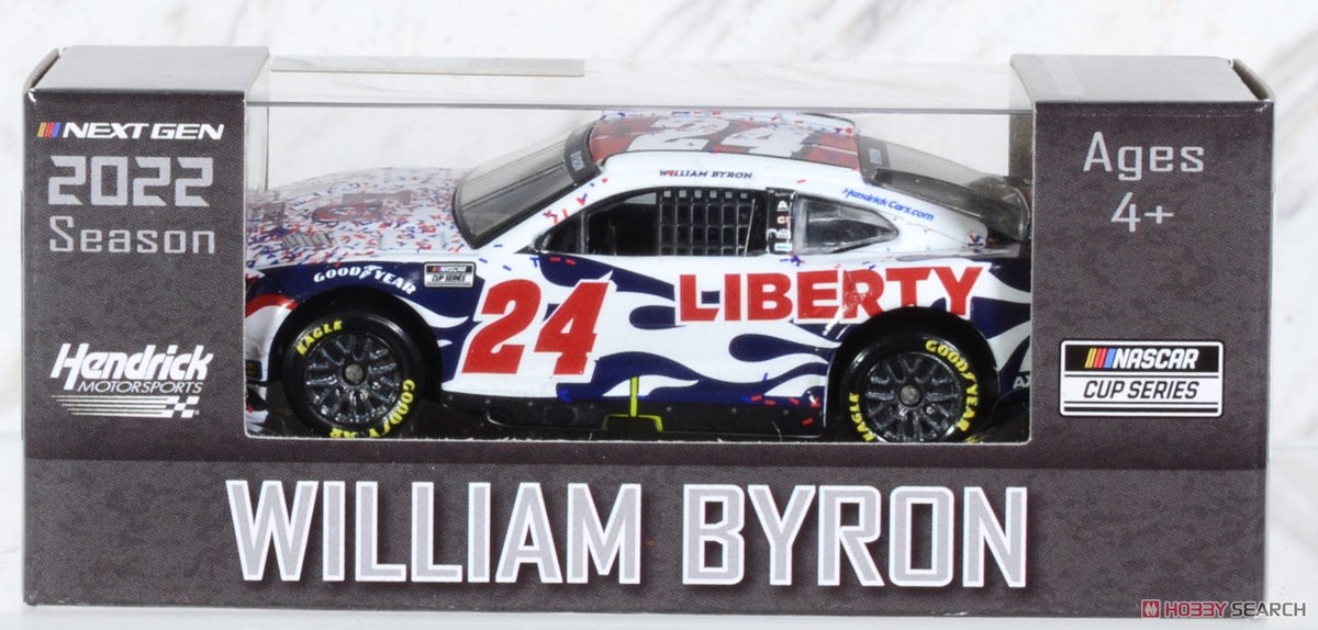 `ウイリアム・バイロン` #24 リバティー大学 シボレー カマロ NASCAR 2022 FOLDS OF HONOR QUIKTRIP 500 ウィナー (ミニカー) パッケージ1