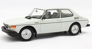 サーブ 99 ターボ 1978 ホワイト (ミニカー)