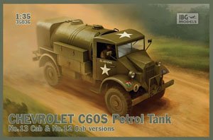 Chevrolet C60S Petrol Tank (Cabs 12 and 13) (Plastic model)