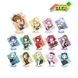 Chunithm Trading Irodorimidori Acrylic Stand (Set of 14) (Anime Toy)