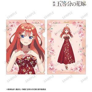 映画『五等分の花嫁』 描き下ろしイラスト 五月 桜ドレスver. クリアファイル (キャラクターグッズ)
