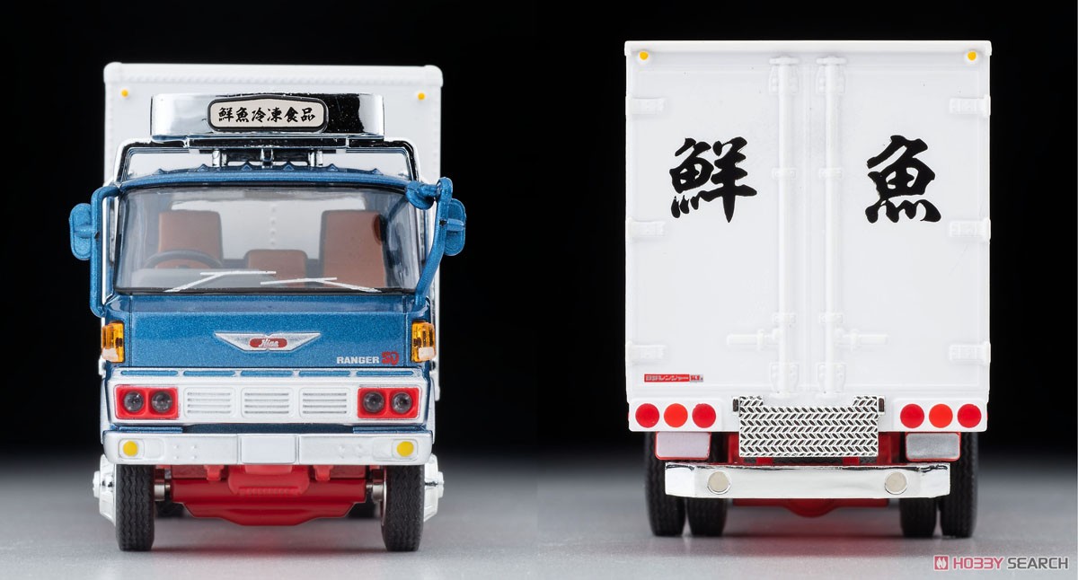 TLV-N243c Hino Ranger KL545 Panel Van (Blue) (Diecast Car) Item picture3