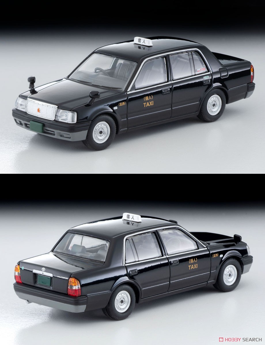 Diorama Collection64 #CarSnap04b Cabstand w/Toyota Crown Comfort (Diecast Car) Item picture3