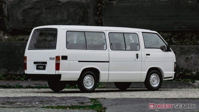 Toyota Haice Van YH50 3代目 White ライト丸目 RHD (ミニカー) その他の画像7