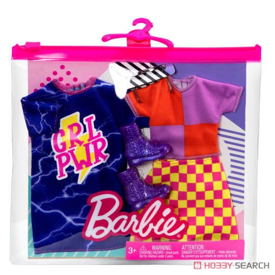 Barbie Fashions 2 Pack (Girl Power One Piece & Setup) (Character Toy) Package1