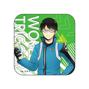 ワールドトリガー 休息 スクエア缶バッジ 三雲修 (キャラクターグッズ)