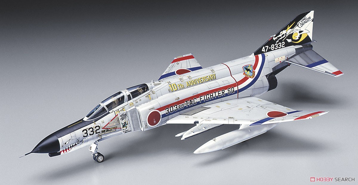 F-4EJ ファントム II `303SQ ドラゴン スコードロン 10周年記念` (プラモデル) 商品画像1