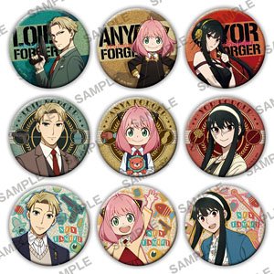 Spy x Family Kirakira Can Badge (Set of 9) (Anime Toy)