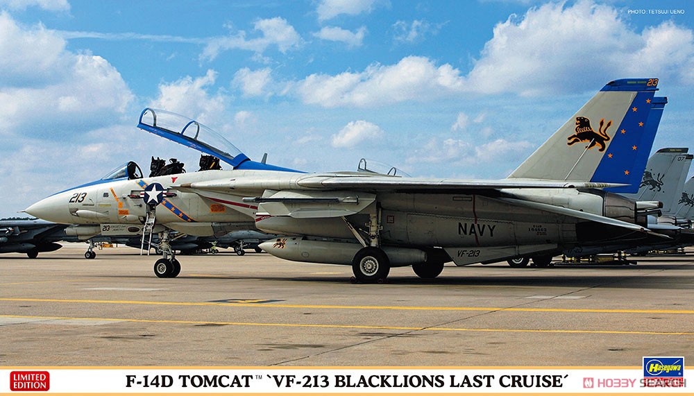 F-14D トムキャット `VF-213 ブラックライオンズ ラストクルーズ` (プラモデル) パッケージ1