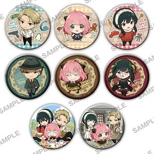 Spy x Family Can Badge+76 (Set of 8) (Anime Toy)