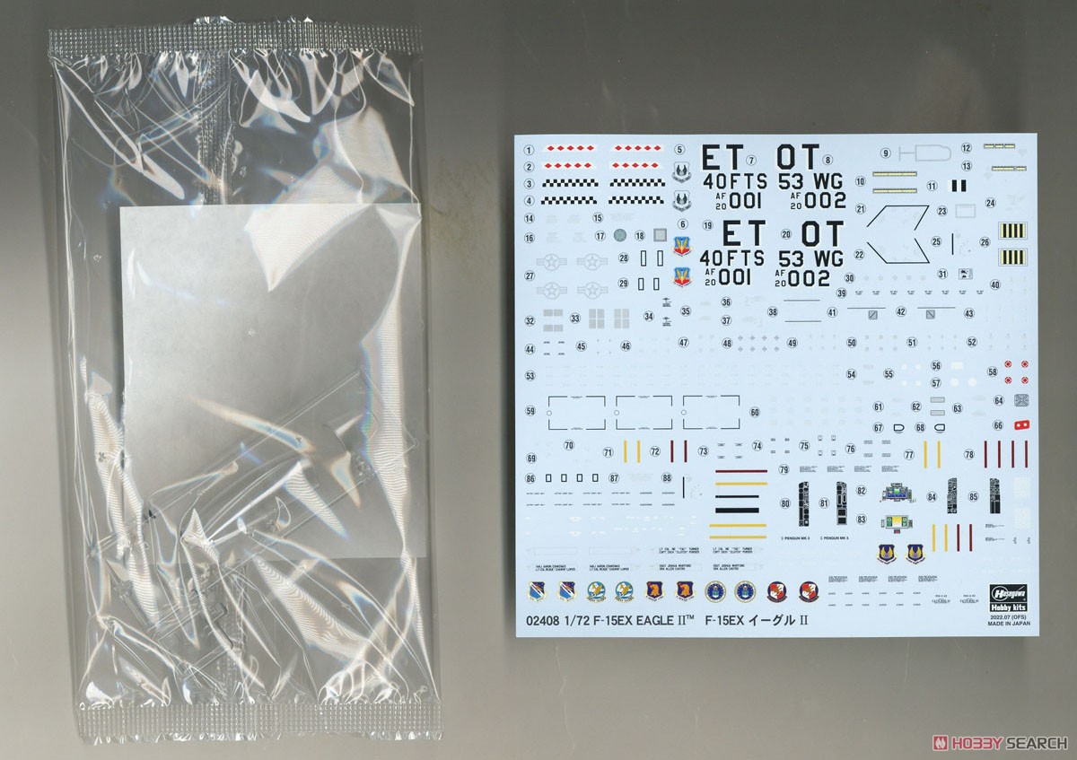 F-15EX Eagle II (Plastic model) Contents2