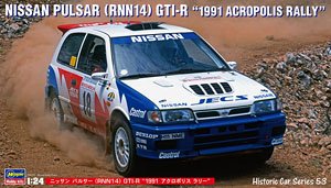 ニッサン パルサー (RNN14) GTI-R `1991 アクロポリス ラリー` (プラモデル)
