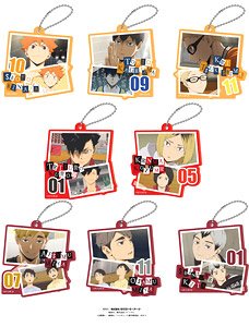 Haikyu!! Collage Acrylic Key Chain (Set of 8) (Anime Toy)