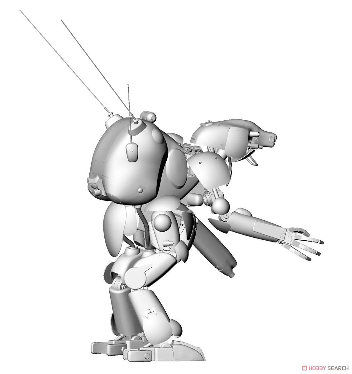 Moon Type Humanoid Unmanned Interceptor Groser Hund `Luna Hund` (Plastic model) Other picture3