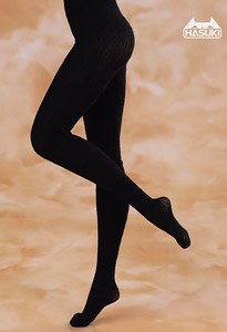 Pantihose for 1/12 Movable Figure: SA0102 Black (Fashion Doll)