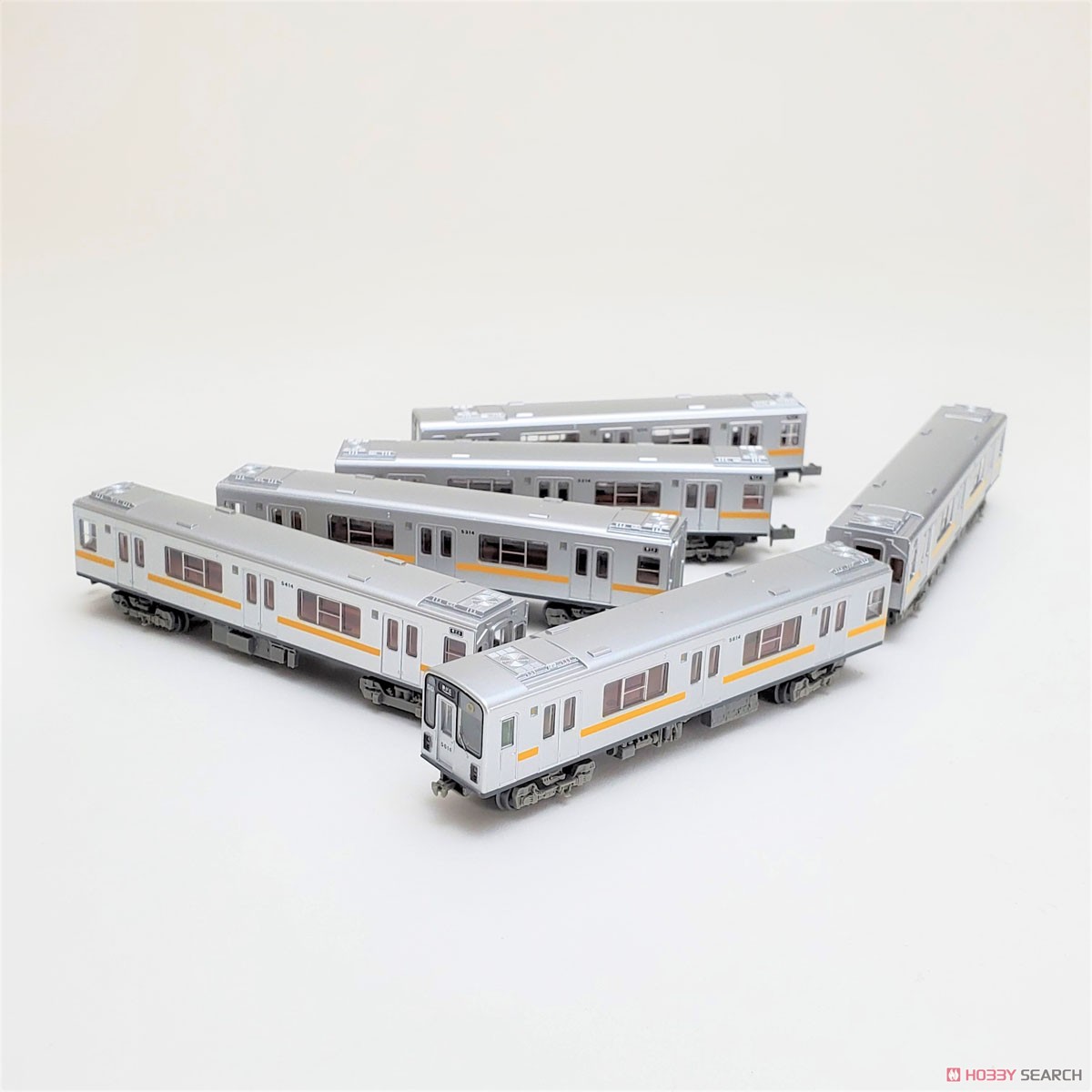 The Railway Collection Nagoya Municipal Subway Higashiyama Line Type 5000 Formation 5114 Six Car Set (6-Car Set) (Model Train) Item picture10