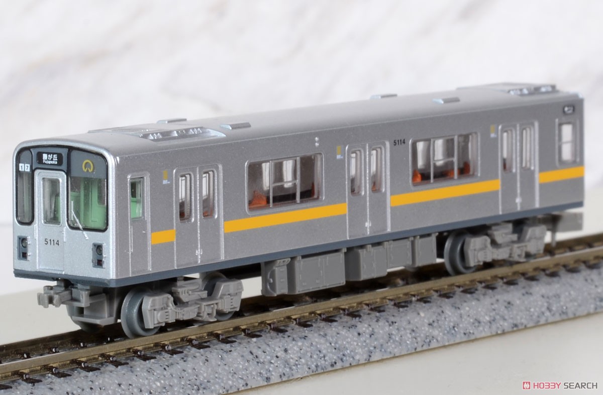 The Railway Collection Nagoya Municipal Subway Higashiyama Line Type 5000 Formation 5114 Six Car Set (6-Car Set) (Model Train) Item picture2