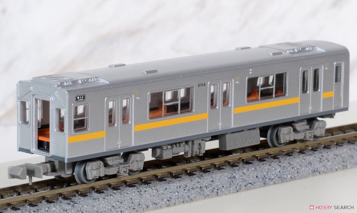 The Railway Collection Nagoya Municipal Subway Higashiyama Line Type 5000 Formation 5114 Six Car Set (6-Car Set) (Model Train) Item picture3